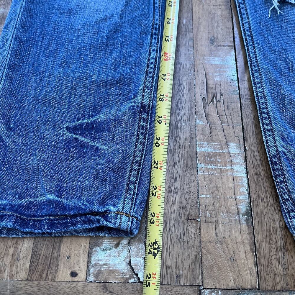Pilcro The Heritage Boyfriend 26P Jeans Distressed Medium Wash Cotton Blend - Picture 12 of 15
